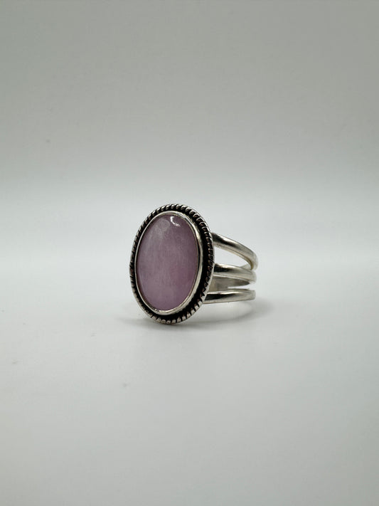 Star Rose Quartz Ring