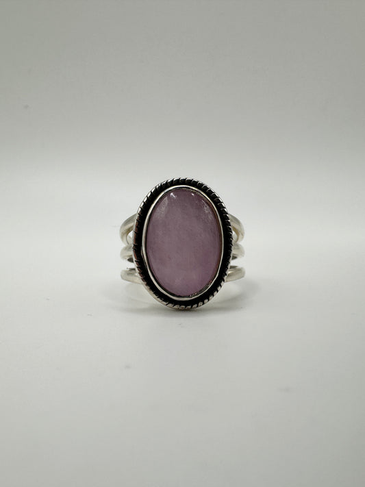 Star Rose Quartz Ring