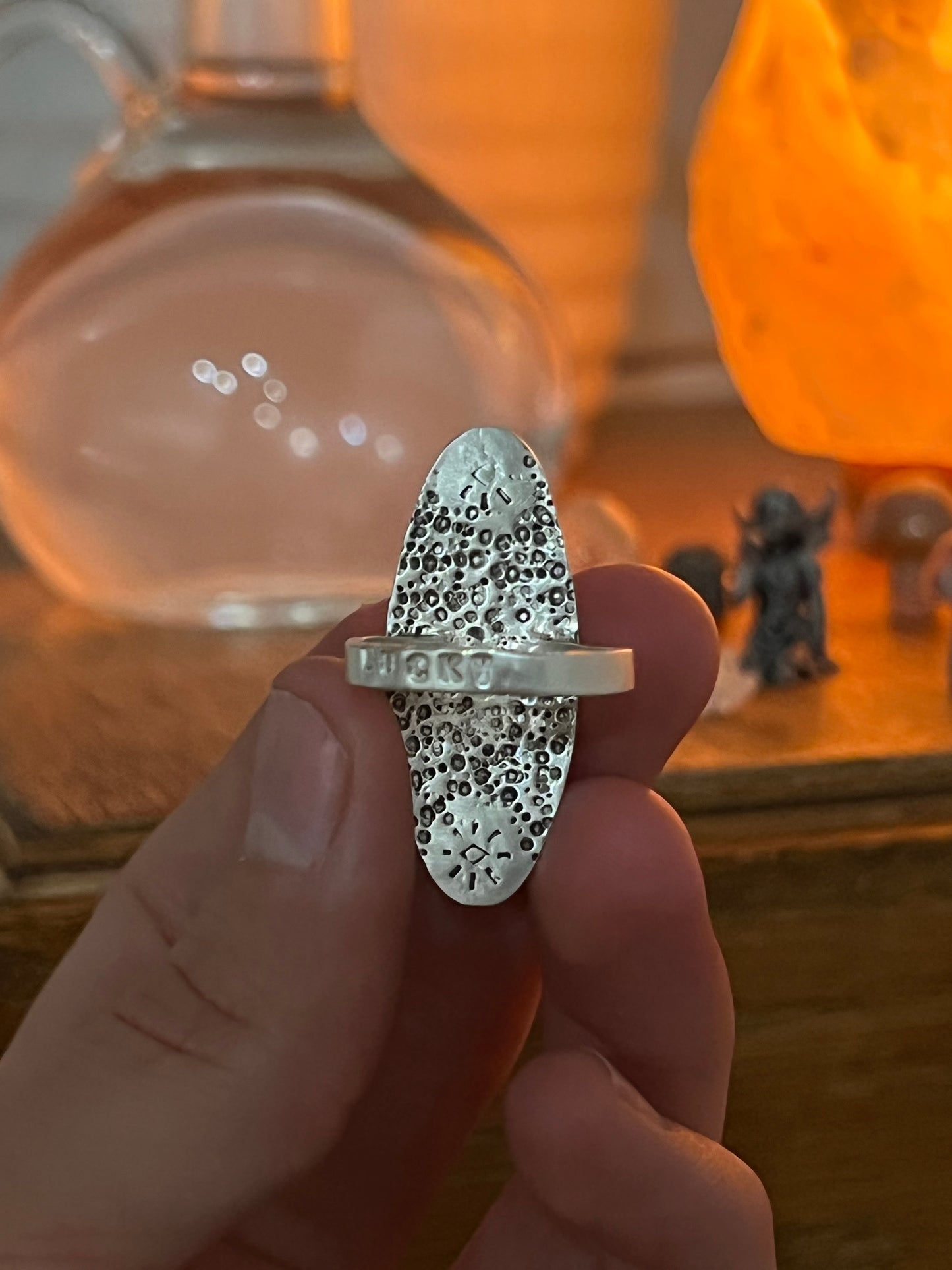 Rainbow Moonstone Sun Ring