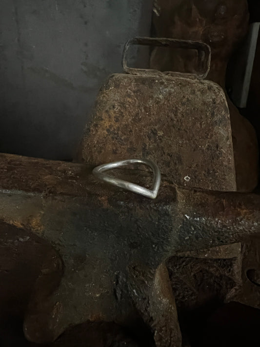 Chevron Stacker Ring