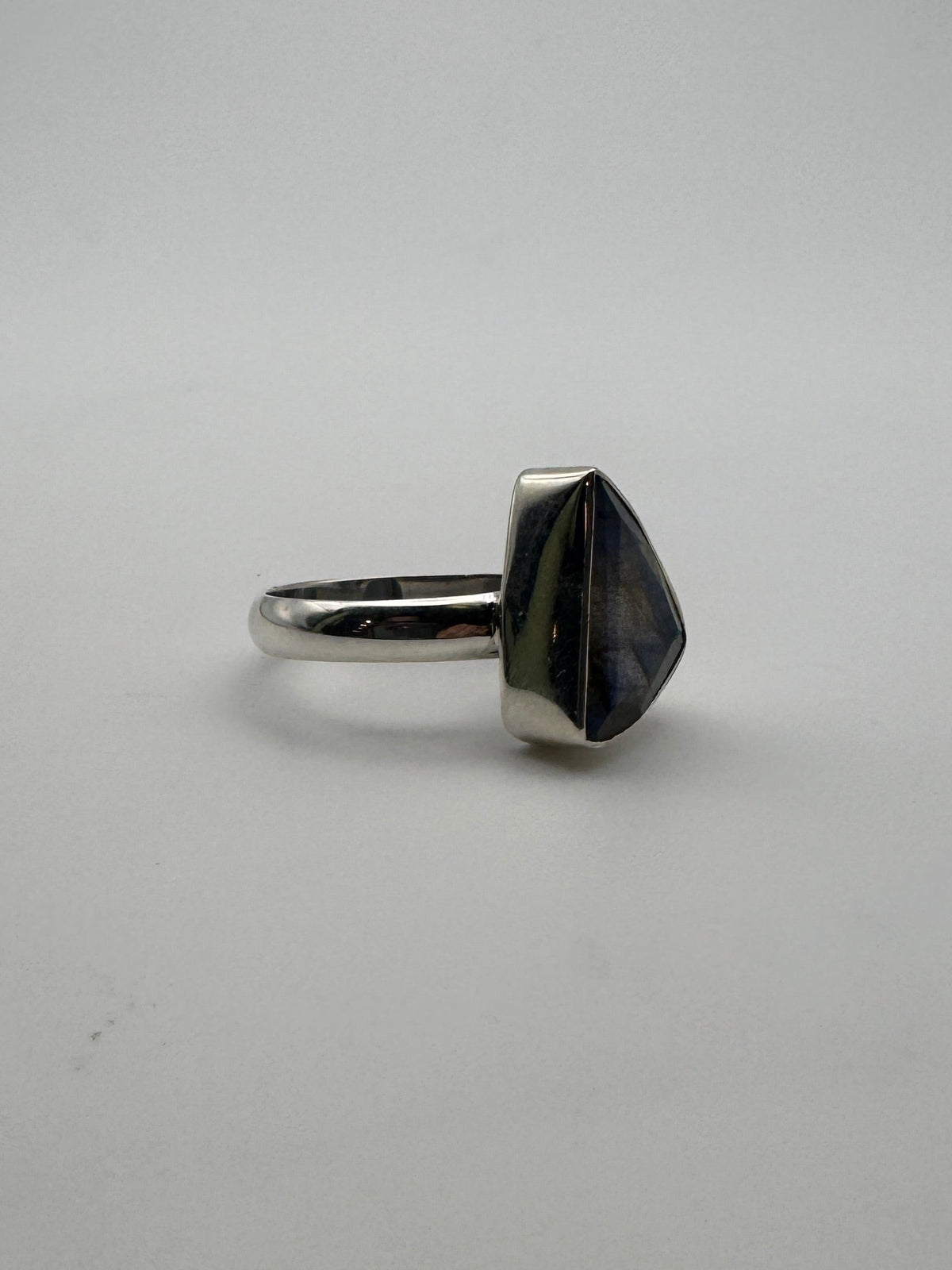 Labradorite Arrow Ring
