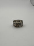 Silver + Brass Stacker