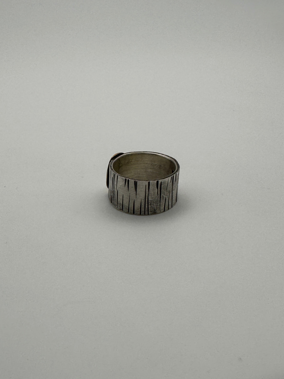Silver + Brass Stacker