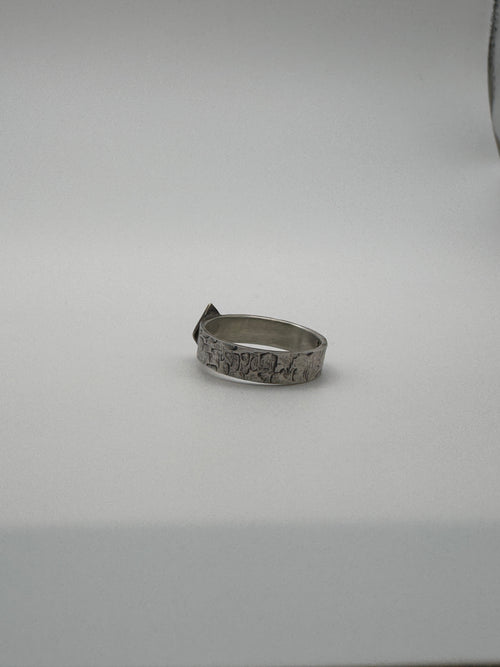 Silver + Brass Stacker