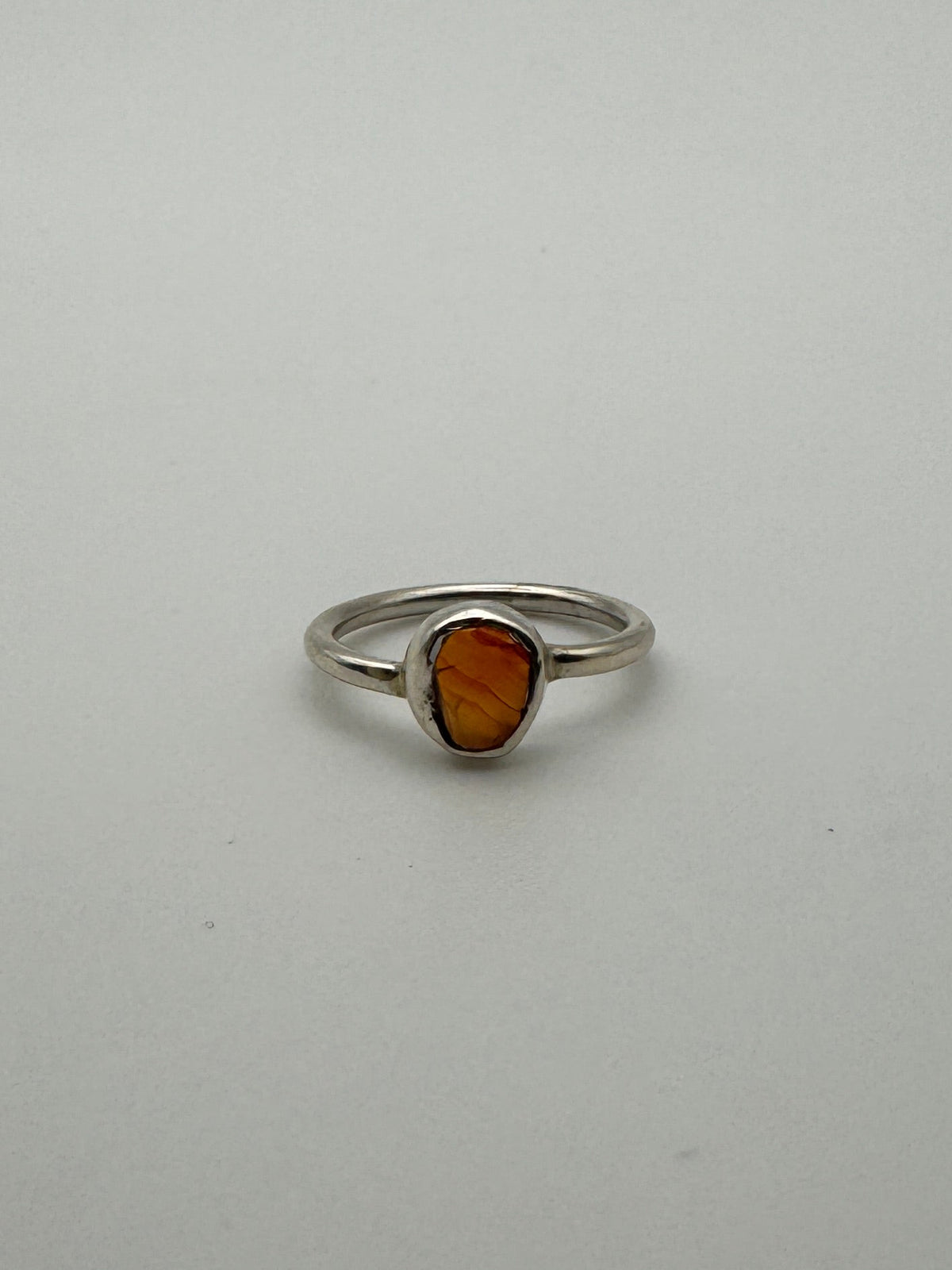 Carnelian Stacker Ring