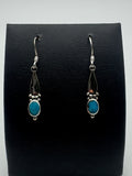 Turquoise Studded Dangles