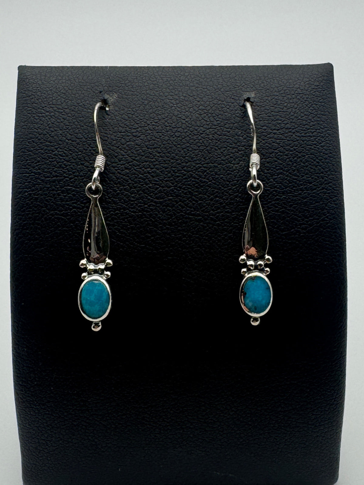 Turquoise Studded Dangles