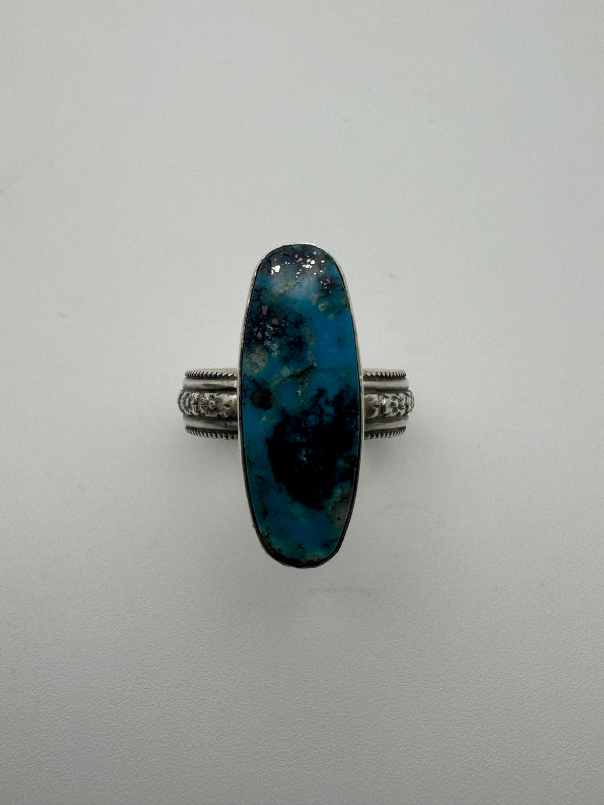 Turquoise Daisy Ring
