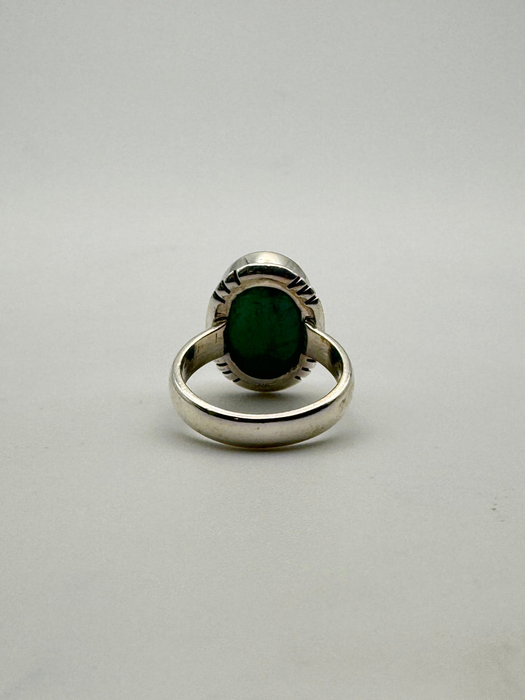 Emerald Facet Ring