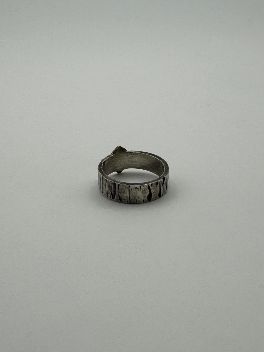 Silver + Brass Stacker