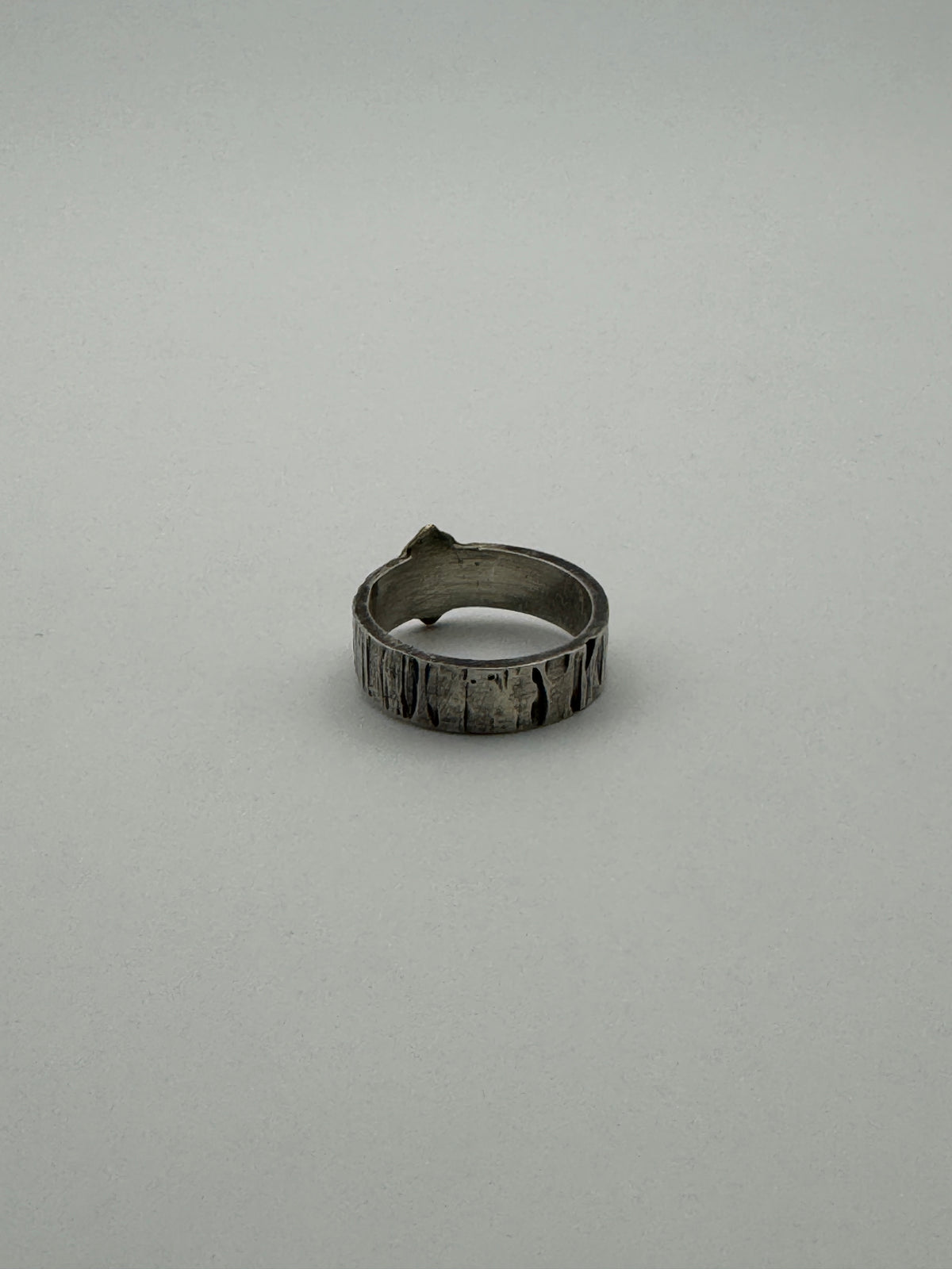 Silver + Brass Stacker