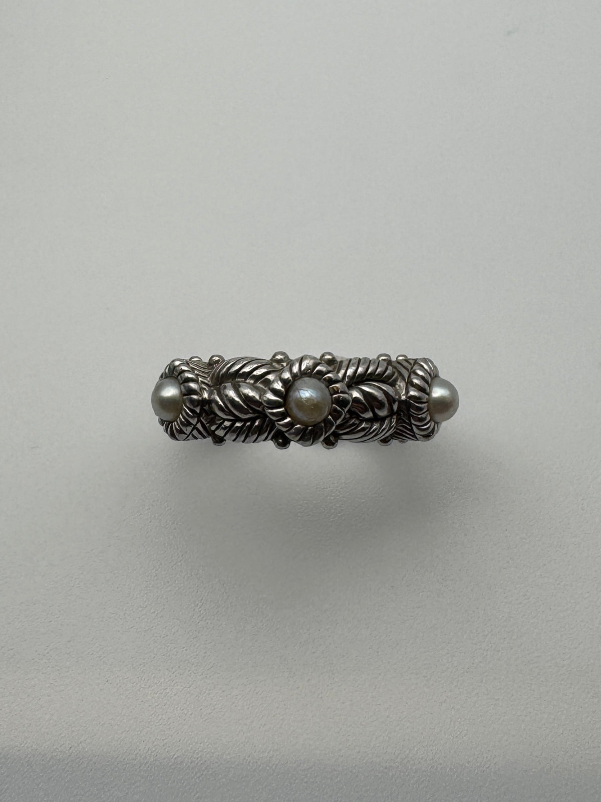 Vintage Judith Ripka Pearl Ring
