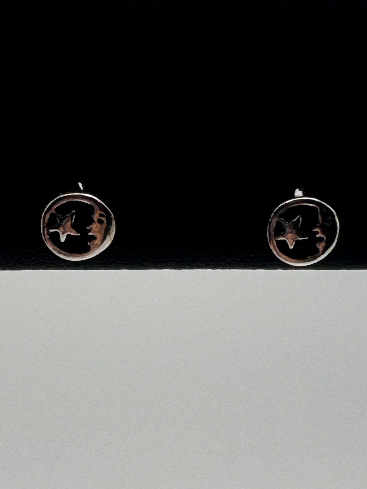 Moon and Star Studs 3.0