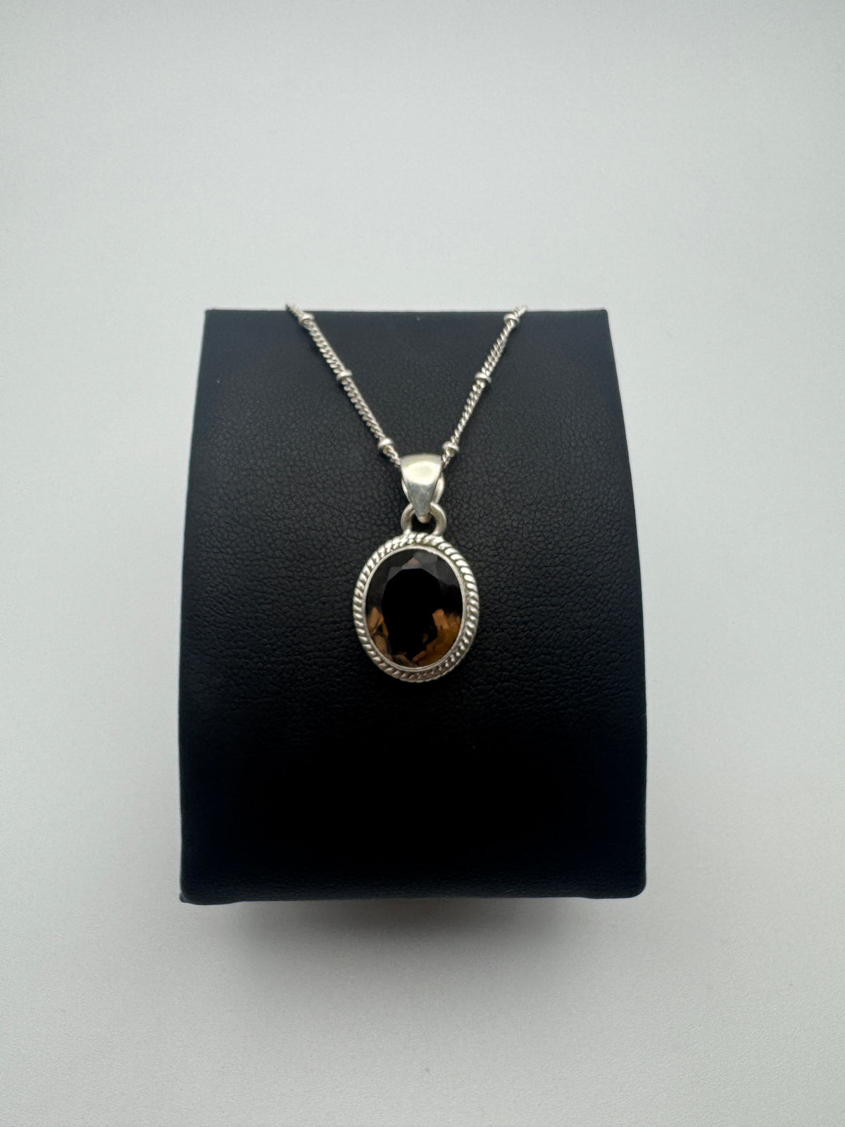 Smoky Quartz Rope Necklace