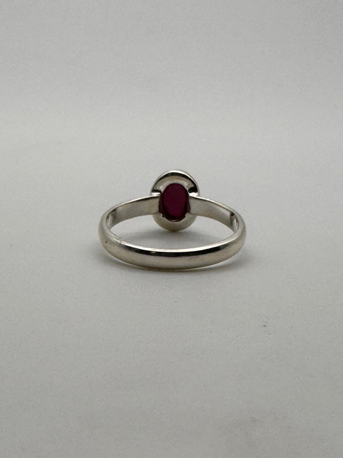 Garnet Oval Ring