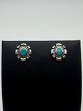 Turquoise Border Studs