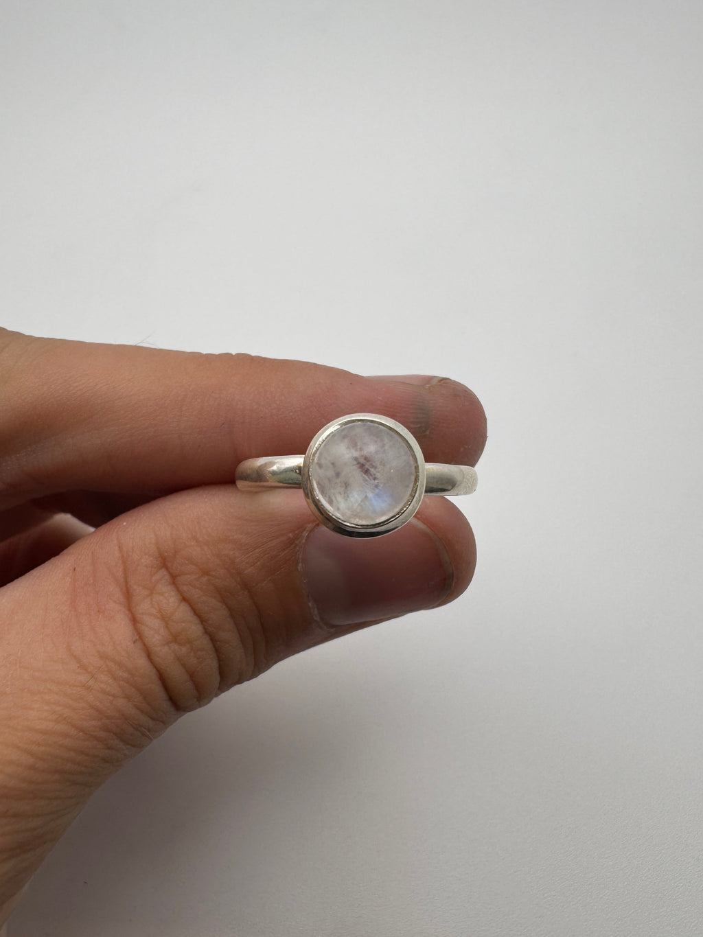 Moonstone Dot Ring