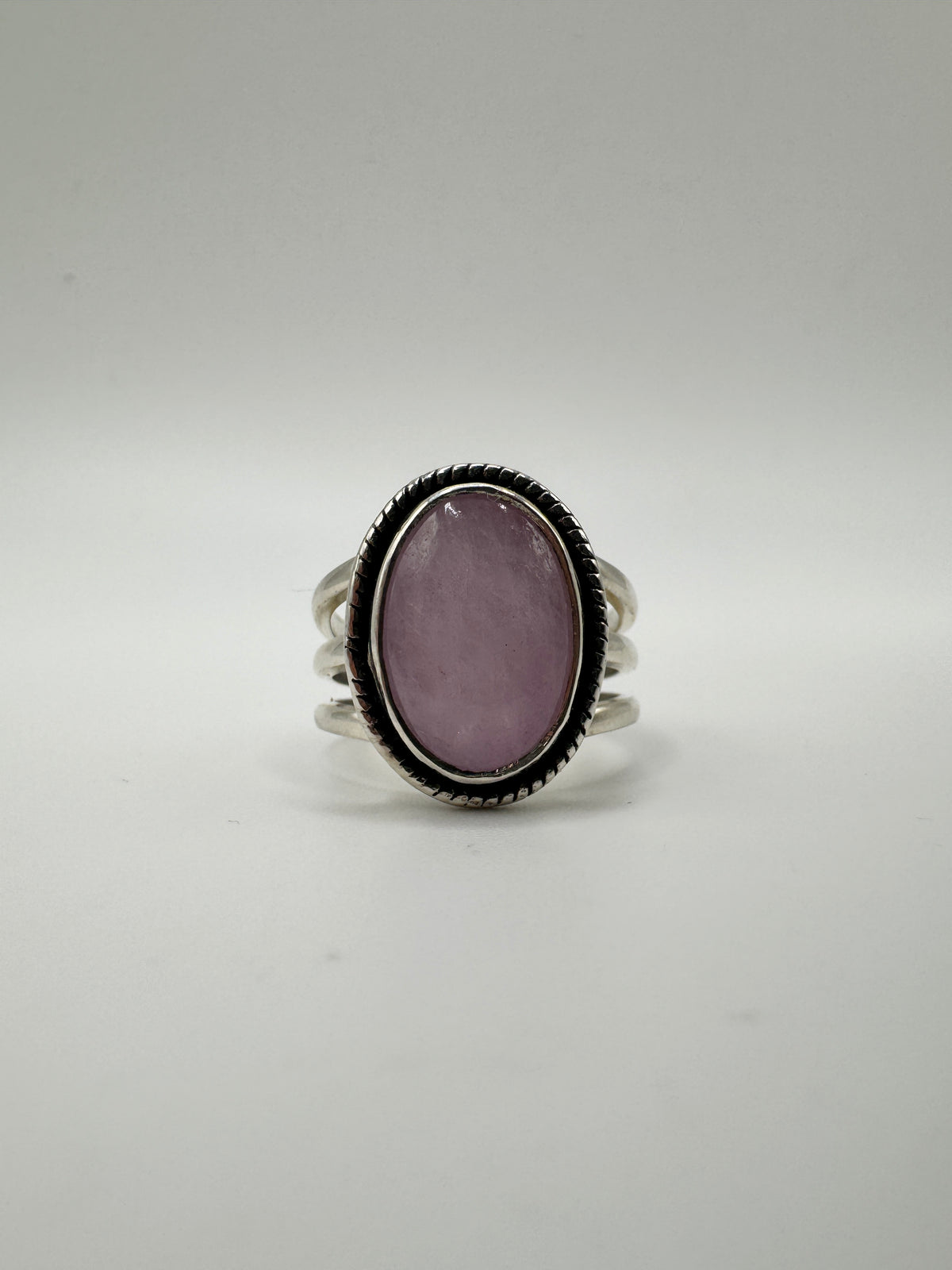 Star Rose Quartz Ring