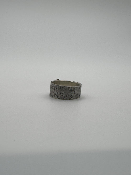 Silver + Brass Stacker