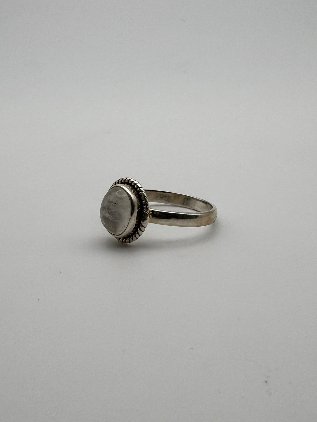 Moonstone Rope Ring
