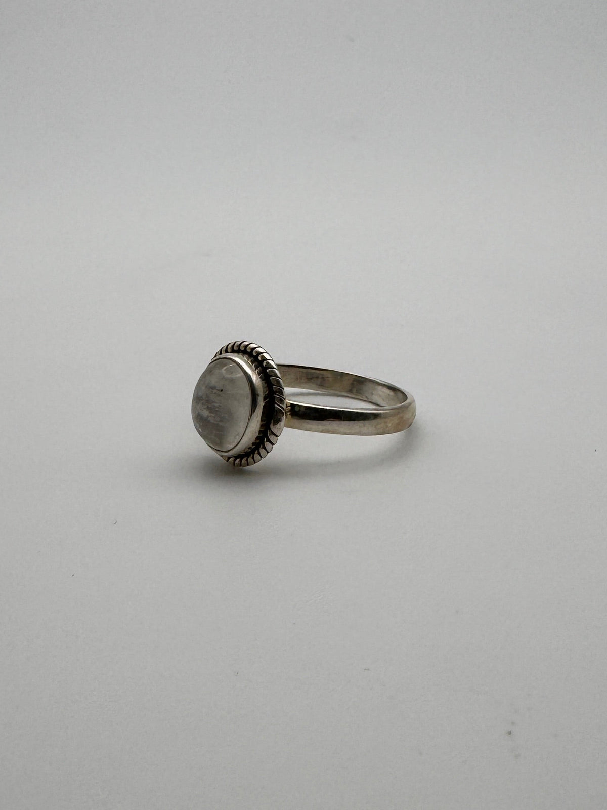 Moonstone Rope Ring