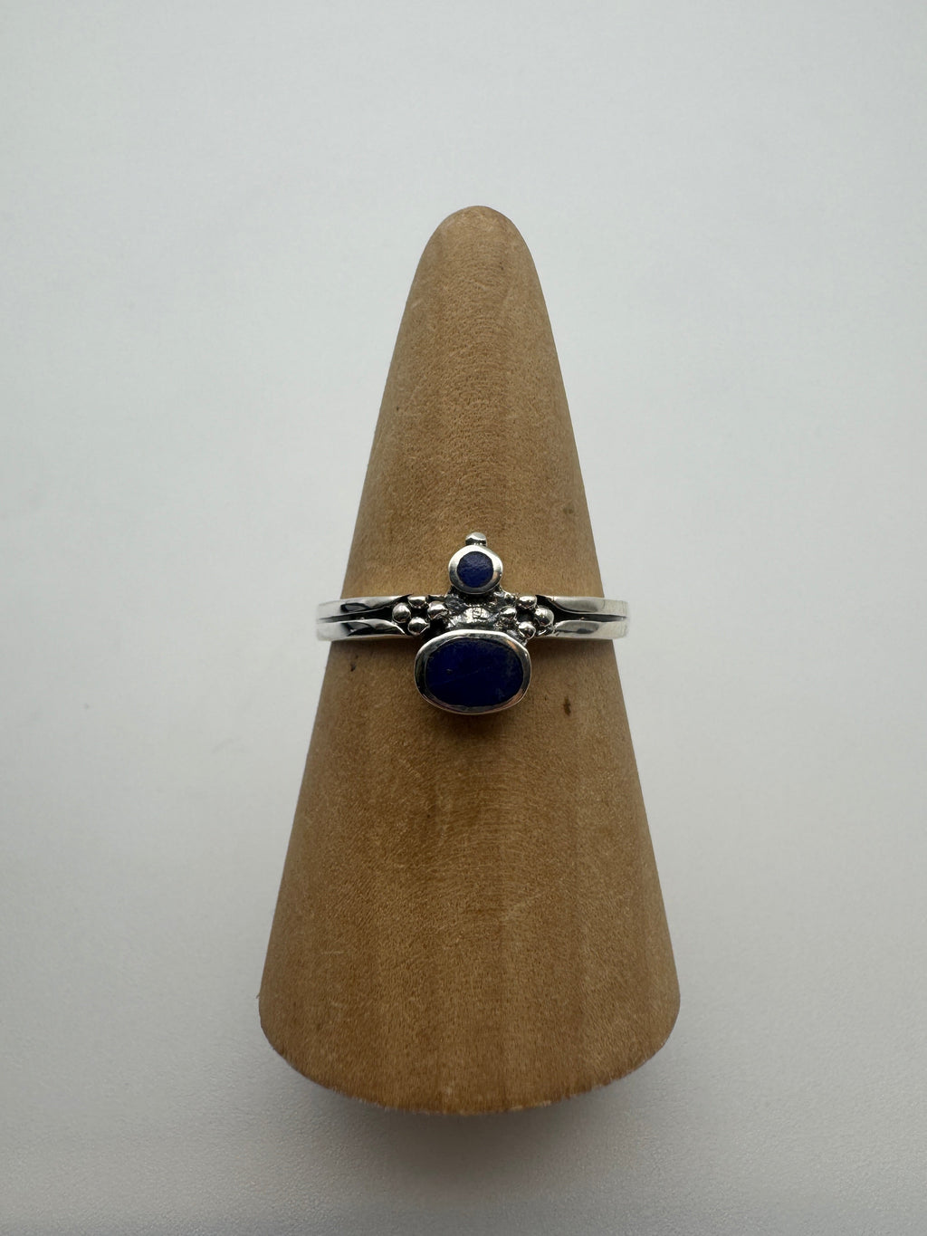 Lapis Dot Ring
