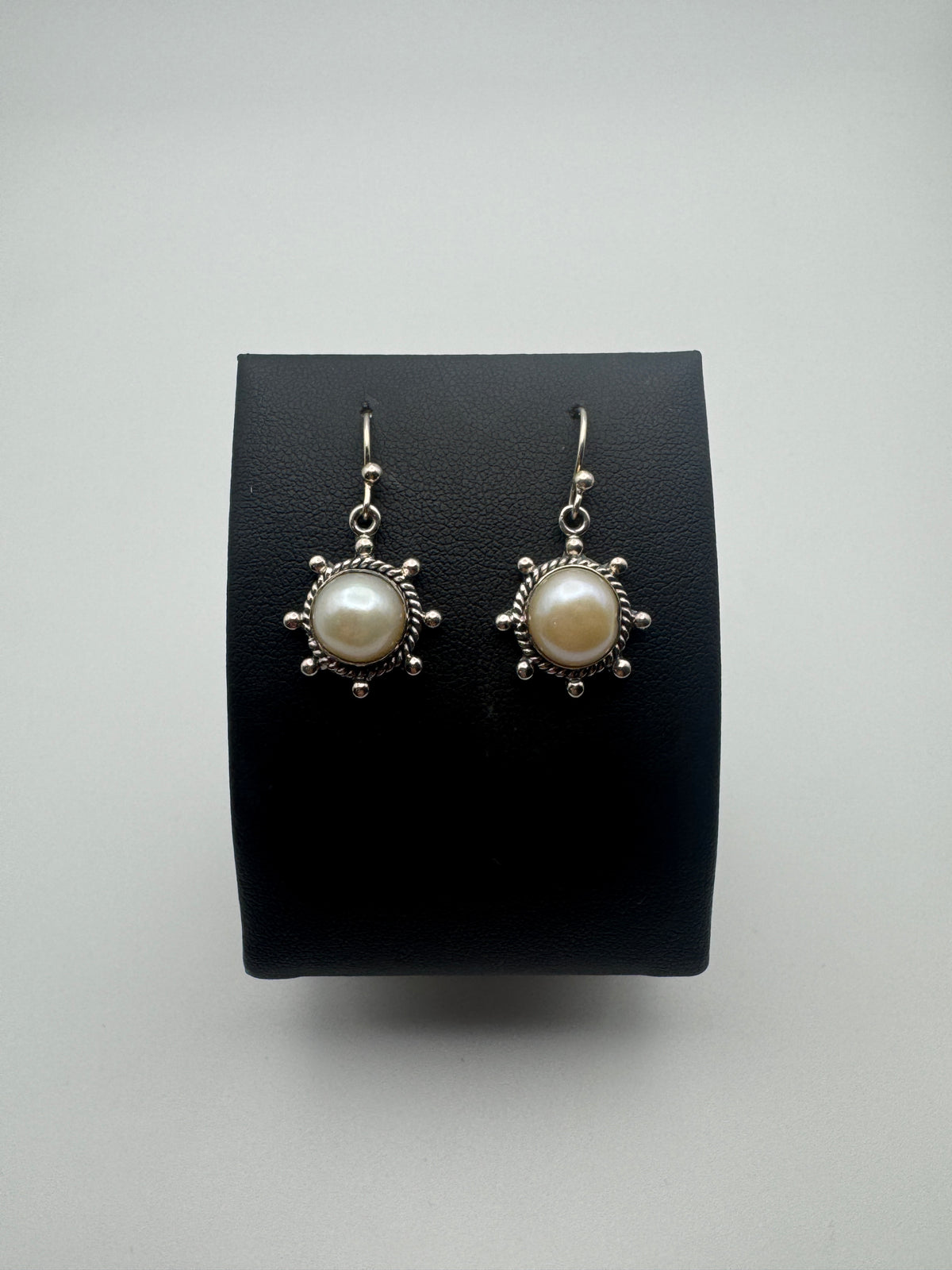 Pearl Dot Dangles