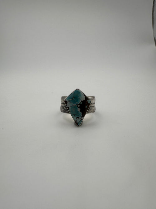 Turquoise Shield Ring
