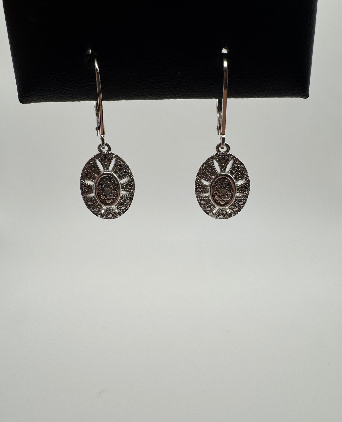 Vintage Diamond & Sterling Necklace