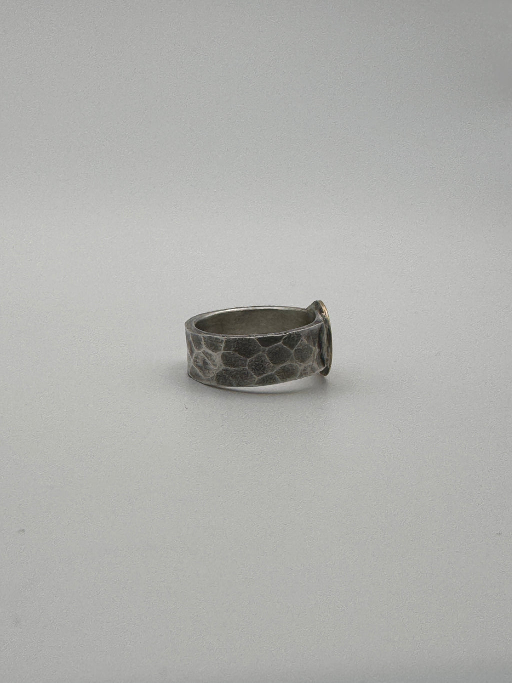 Silver + Brass Stacker