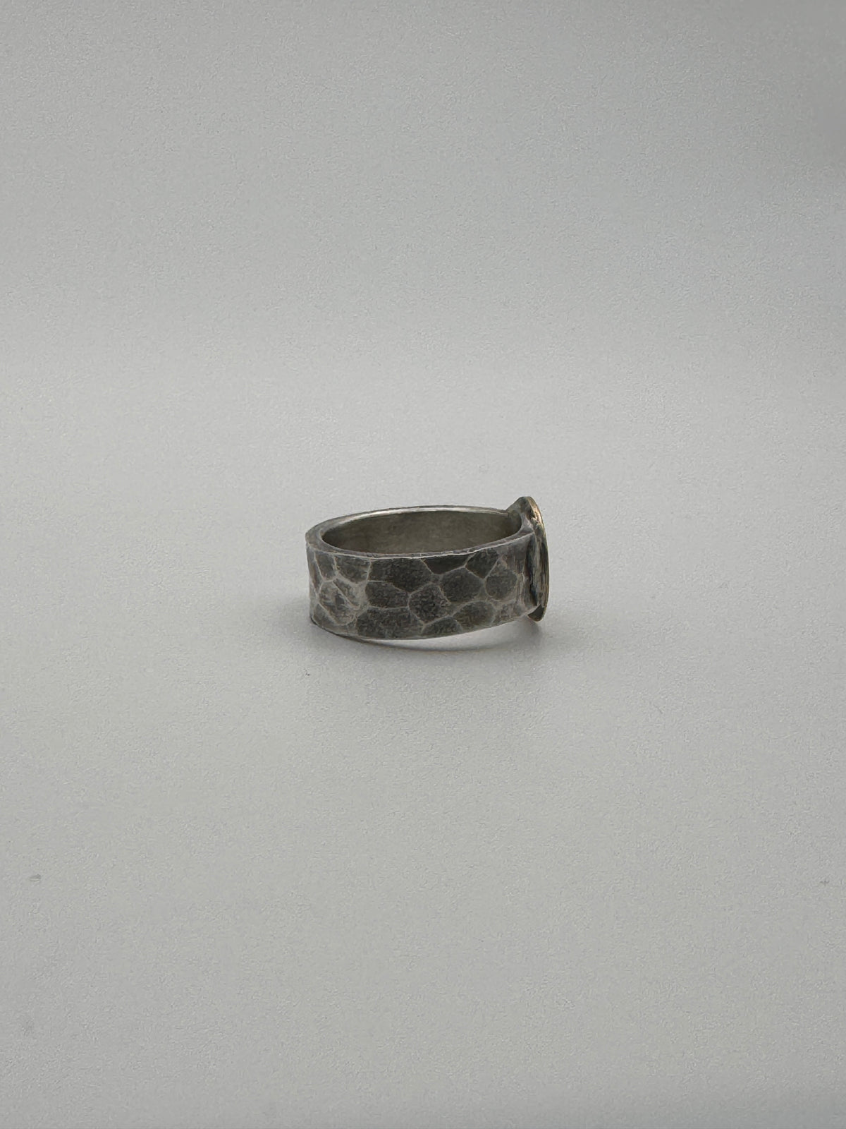 Silver + Brass Stacker