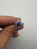 Lapis Crown Ring