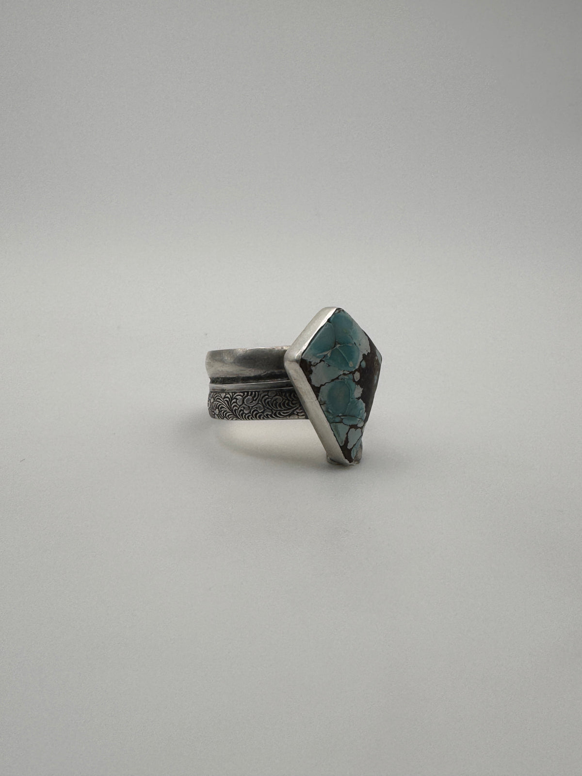 Turquoise Shield Ring