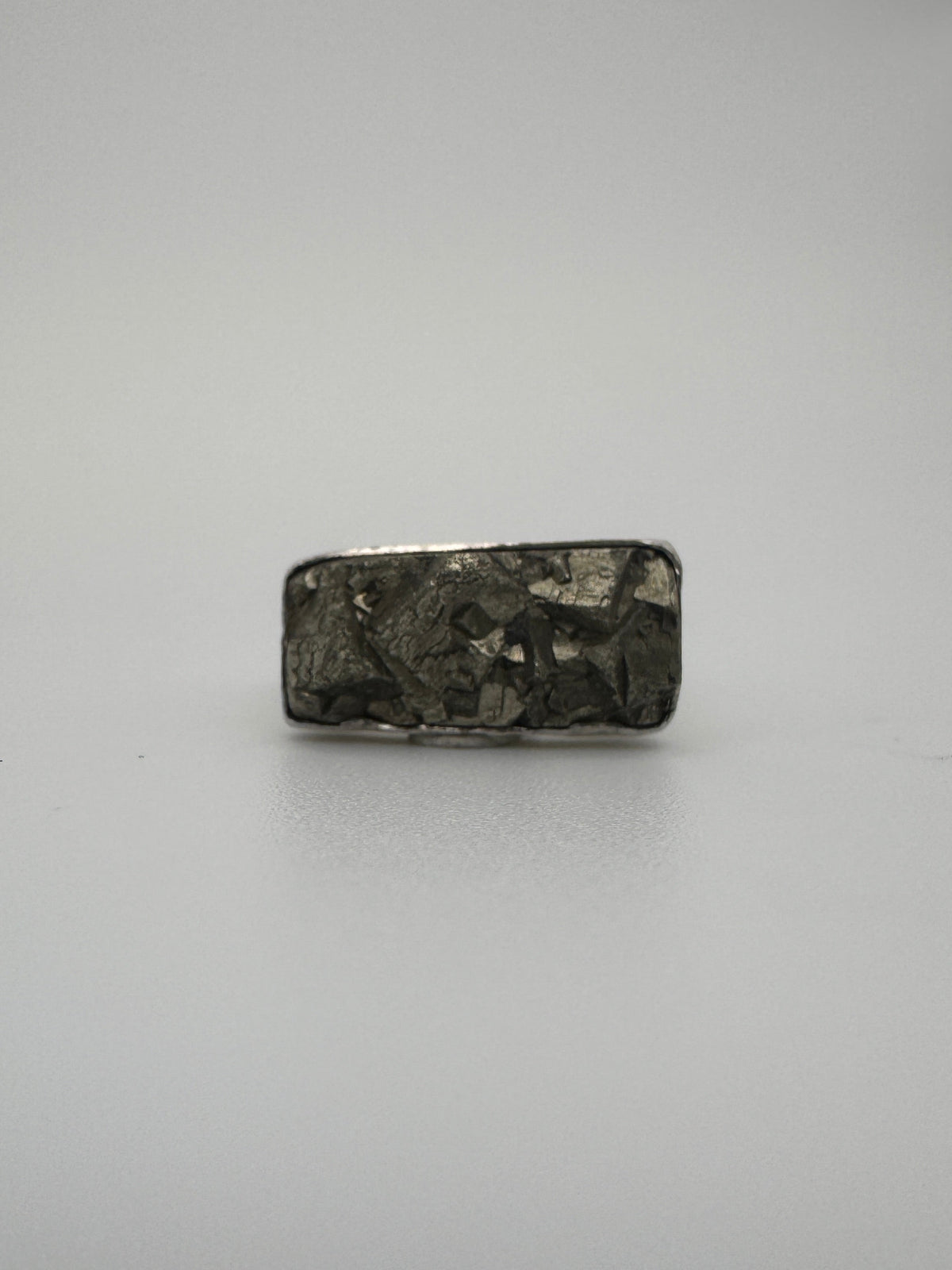 Raw Pyrite Ring