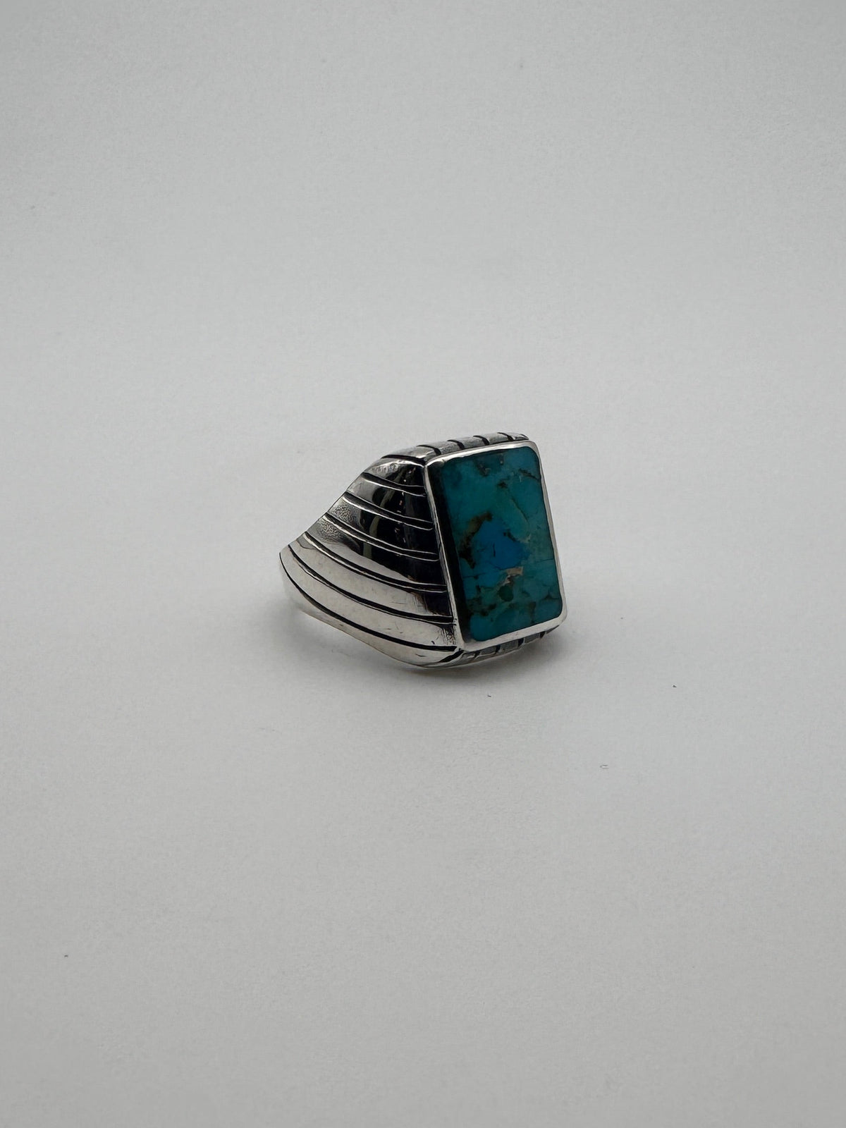 XL Turquoise Twist Signet