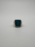 XL Turquoise Twist Signet