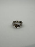 Silver + Brass Stacker