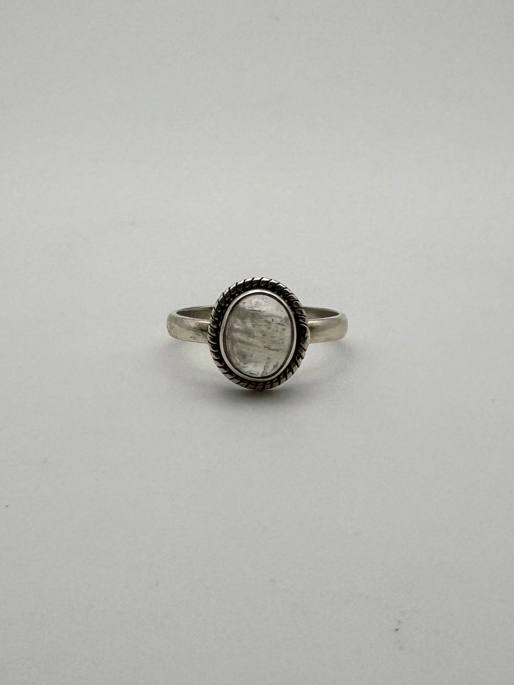 Moonstone Rope Ring