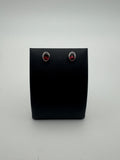 Garnet Facet Studs
