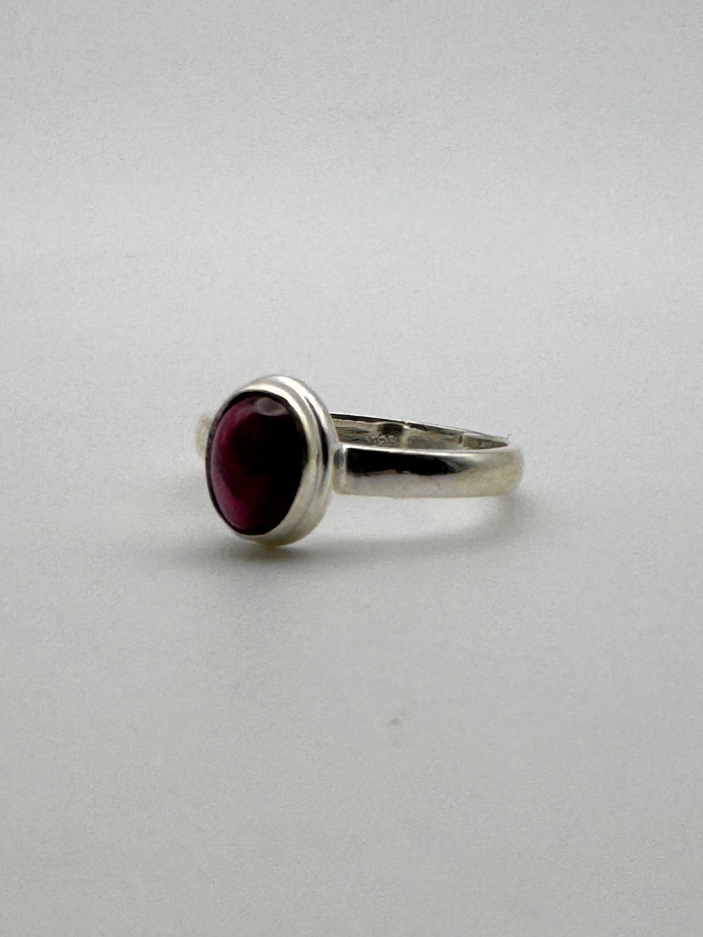 Garnet Oval Ring