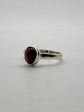 Garnet Oval Ring