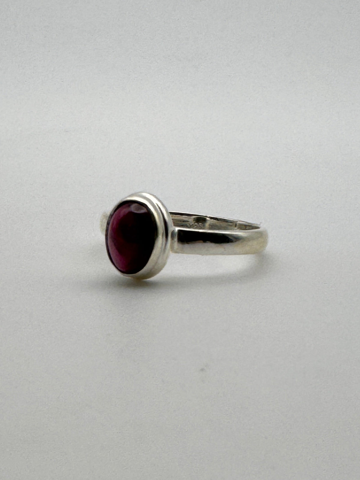 Garnet Oval Ring