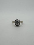 Tourmalinated Quartz Ring