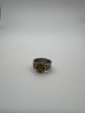 Silver + Brass Stacker