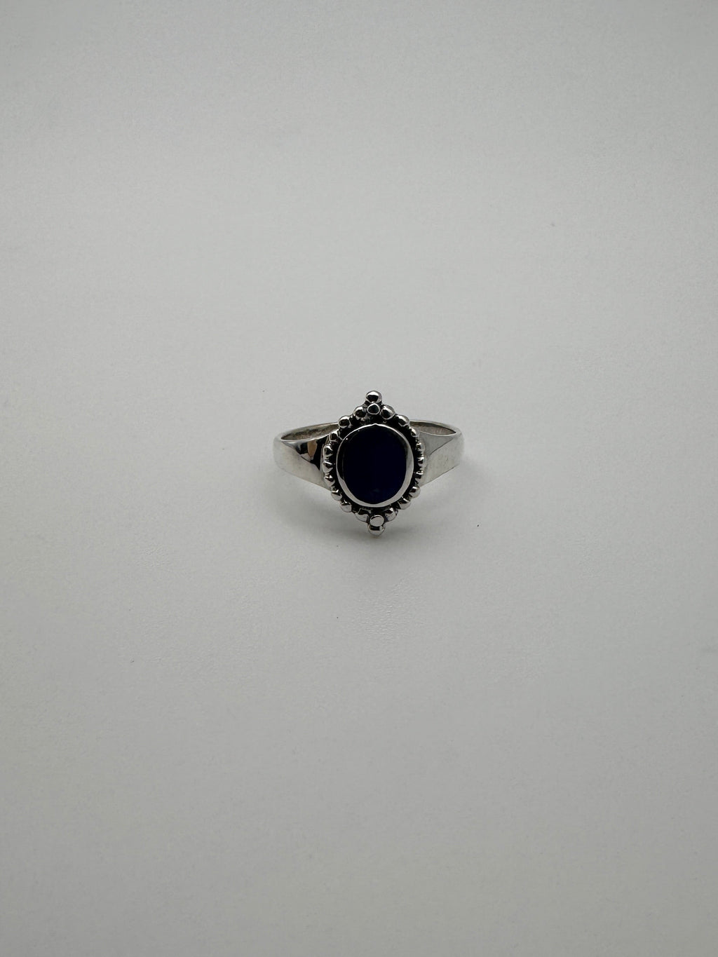 Lapis Crown Ring