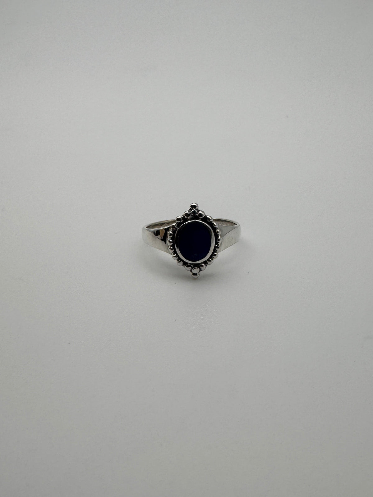 Lapis Crown Ring