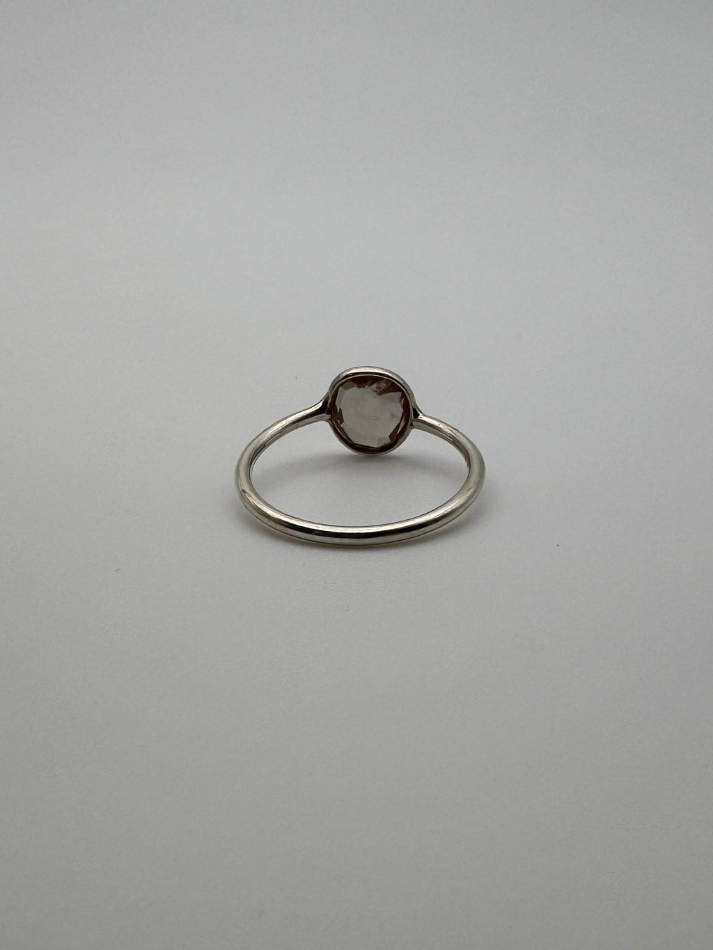 Smoky Quartz Rose Cut Ring