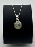 Prehnite Dot Necklace