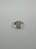 Moonstone Rose Cut Ring