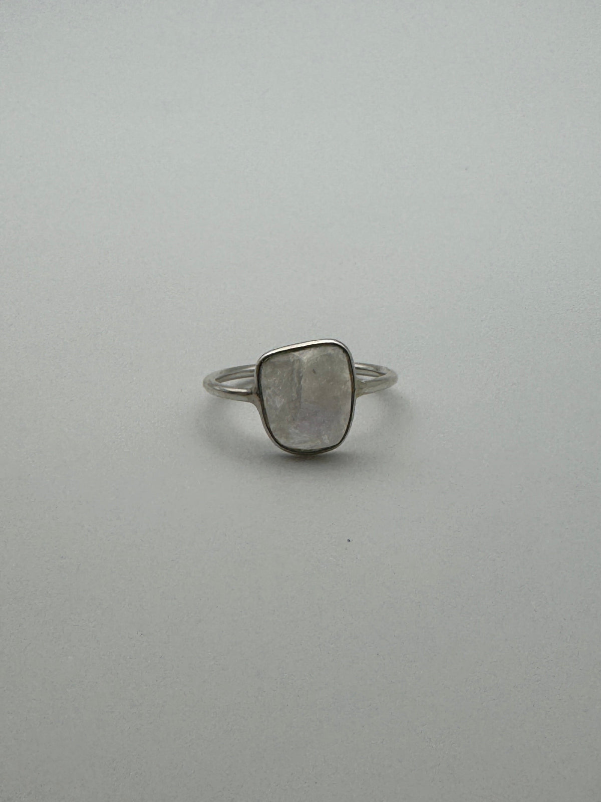 Moonstone Rose Cut Ring